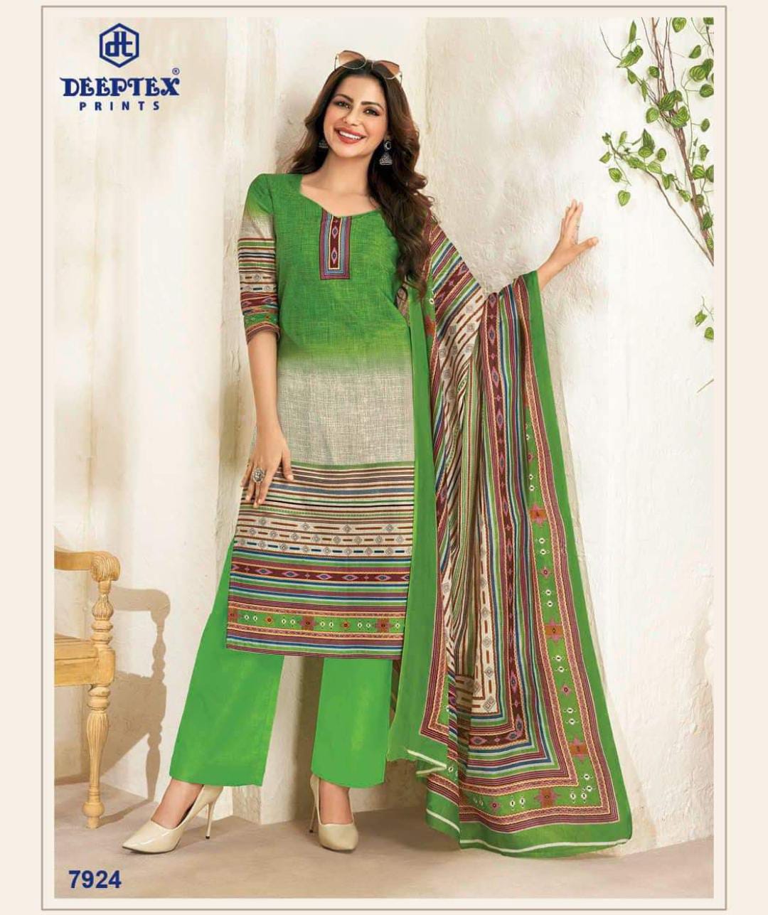 Deeptex Vol 79 Printed Cotton Dress Material Catalog